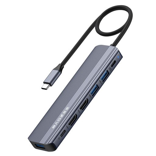 BAOZEE7-in-1USB-Cドッキングステーション双HDMI4K@60HzUSBハブUSB3.0x4PD100Wマルチディスプレイ対応MacBookPro/iPadPro/WindowsPC対応データ転送