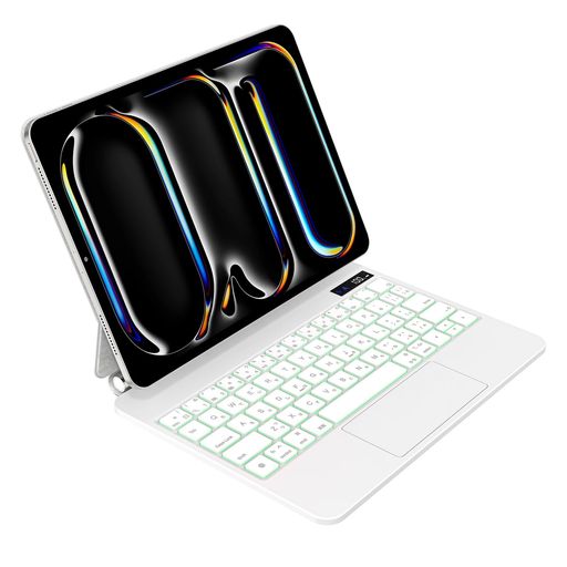 QERDAOYI マジックキーボード iPad Pro 11 インチ M4/M5 モデル番号(A2836 A2837 A3006/A3357 A3358 A3359)に適用 iPadキーボード付きケース 高精度トラックパッド付き 日本語配列｜ショップアンドアンド