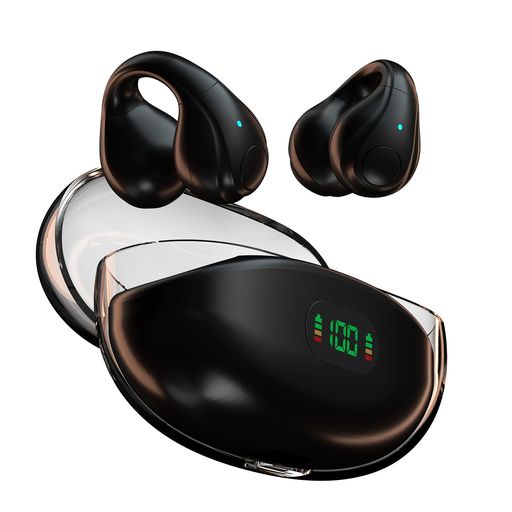 イヤ電話機bluetoothワイヤレスイヤホン【2025系統発生骨伝わらすの編成替えイヤーカフイヤホン】先っちょBluetooth5.4科学技術オープンイヤーイヤホン耳挟み型60第四次元生まれ変わり電話を掛けるノイズキャンセリングHi-Fi声遣いAAC/SBCに…