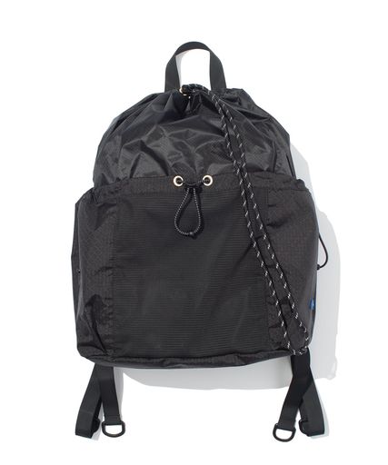 CORDURA SIL NYLON KNAPSACK_BLACK|ショップアンドアンド