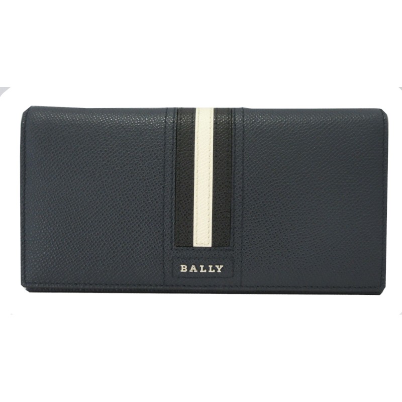 楽天市場】バリー BALLY 長財布 リボン ネイビー レッド メンズ BALLY
