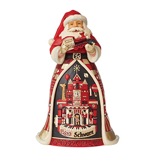 エネスコ Enesco 飾りつけ 室内装飾 外国でひな形 亜米利加 Enesco Jim Shore FAO Schwarz Santa Holding Toys Figurine 6009117エネスコ Enesco 飾りつけ 室内装飾 外国でひな形 亜米利加
