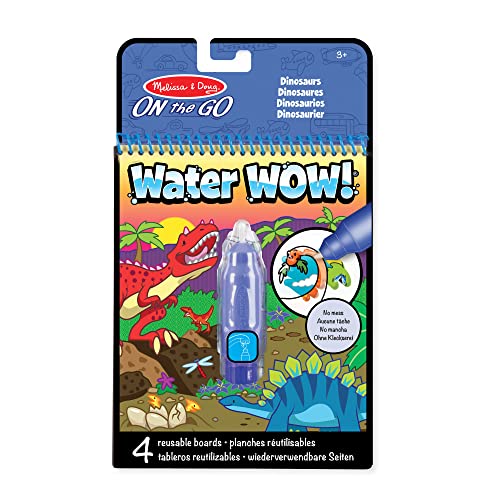 メリッサダグ おもちゃ 知育玩具 Melissa Doug Melissa Doug Water Wow! Dinosaur | Water Reveal Travel Book | Activity Pad | 3 | Gift for Boy or Girlメリッサダグ おもちゃ 知育玩具 Melissa Doug