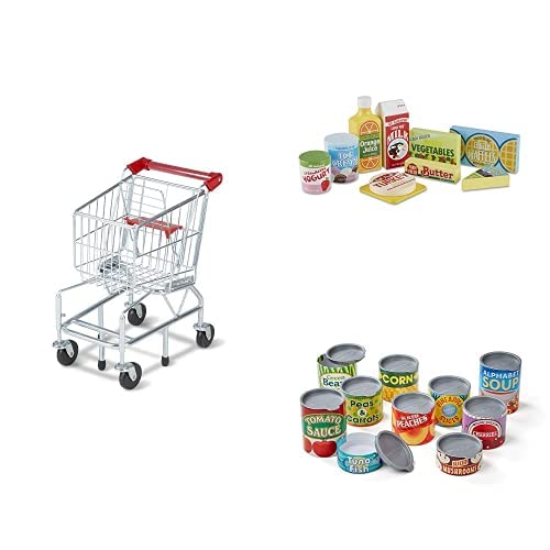 3周年記念イベントが 91%OFF メリッサダグ おもちゃ おままごと ごっこ遊び Melissa Doug Shopping Cart Fridge Food Cans Bundleメリッサダグ parus23.ru parus23.ru