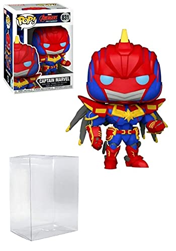ファンコ FUNKO フィギュア 人形 アメリカ直輸入 Captain Marvel Pop #831 Marvel Mech Strike: Vinyl Figure (Includes Ecotek Pop Box Protector Case)ファンコ FUNKO フィギュア 人形 アメリカ直輸入｜angelica