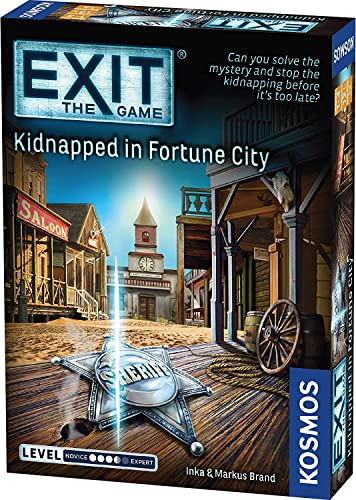 ゲーム盤競り合い 英語 亜米利加 外国で競り合い EXIT: The Game - Kidnapped インチ Fortune Cityゲーム盤競り合い 英語 亜米利加 外国で競り合い