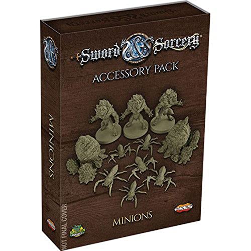 ゲーム盤競り合い 英語 亜米利加 外国で競り合い Ares Games Sword \u0026 Sorcery: Ancient Chronicles Miniatures ? Minions ? 20 Pieces 30MM Unpainted Designed for use with Sword \u0026 Sorcery TTRPG, RPG, Tabletop Game, (AREGRPR21ゲーム盤競り合い 英語 亜米利加 外国で競り合い