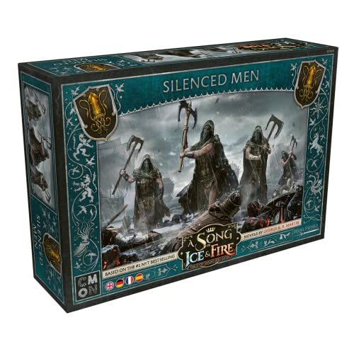 ゲーム盤力くらべ 英語 亜米利加 外国で力くらべ CMON A Song of Ice and Fire Tabletop Miniatures Silenced Men Unit Box | Strategy Game for Teens and Adults | Ages 14+ | 2+ Players | Average Playtime 45-60 Minutes | Madeゲーム盤力くらべ 英語 亜米利加 外国で力くらべ