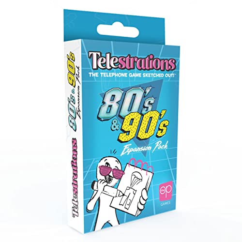 ボードゲーム 英語 アメリカ 海外ゲーム Telestrations 80s/90s Expansion Pack | Featuring 600 Totally Awesome Words, Phrases, and References | Great New Addition to Telestrations Party Gameボードゲーム 英語 アメリカ 海外ゲーム｜angelica