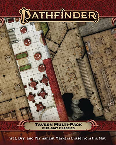 ボードゲーム 英語 アメリカ 海外ゲーム Pathfinder Flip-Mat Classics: Tavern Multi-Packボードゲーム 英語 アメリカ 海外ゲーム｜angelica