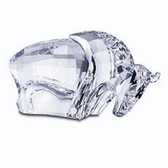 スワロフスキー 結晶 飾りつけ 飾りもの SWAROVSKI Swarovski The Buffalo 624598スワロフスキー 結晶 飾りつけ 飾りもの SWAROVSKI