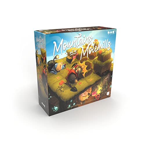 ゲーム盤力くらべ 英語 亜米利加 外国で力くらべ Mountains Out of Molehills | Family Board Game for 2-4 Players | Two-Level Gameboard Featuring Unique Gameplay \u0026 Custom Artwork | Great Gateway Game for Ages 9+ゲーム盤力くらべ 英語 亜米利加 外国で力くらべ