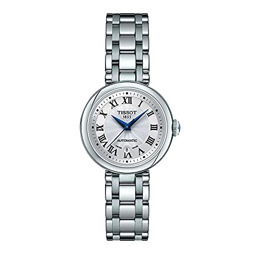 腕時計 ティソ レディース Tissot Womens Tissot Bellissima Automatic 316L Stainless Steel case Swiss Automatic Watch, Grey, Stainless Steel, 5 (T1262071101300)腕時計 ティソ レディース｜angelica