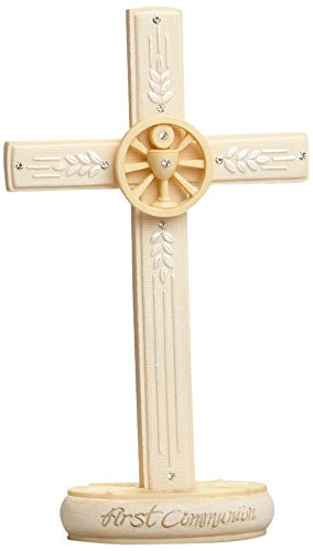 エネスコ Enesco 置物 インテリア 海外モデル アメリカ Enesco Foundations by Karen Hahn Communion Cross, 5.51-Inchエネスコ Enesco 置物 インテリア 海外モデル アメリカ｜angelica 8,998円