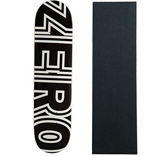 17580円 マーケティング デッキ スケボー スケートボード 海外モデル 直輸入 Zero Skateboards Deck Bold Black  7.75