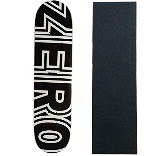 デッキ スケボー スケートボード 海外モデル 直輸入 Zero Skateboards Deck Bold Black 8 0 With Grip デッキ 人気 おすすめ