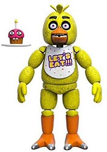 ファイブナイツアットフレディーズ FNAF フナフ Five Nights at Freddy's アメリカ直輸入 Funko Five Nights at Freddy's Articulated Chica Action Figure, 5",Yellowファイブナイツアットフレディーズ FNAF フナフ Five Nights at Freddy's アメリカ直輸入｜angelica