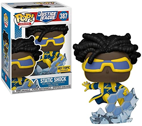 ファンコ FUNKO フィギュア 人形 アメリカ直輸入 Funko DC Comics Justice League Pop! Heroes Static Shock Vinyl Figure Hot Topic Exclusive Multi Noneファンコ FUNKO フィギュア 人形 アメリカ直輸入|angelica