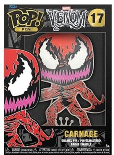 ファンコ FUNKO フィギュア 人形 アメリカ直輸入 Funko Pop! Sized Pin Marvel: Venom Carnageファンコ FUNKO フィギュア 人形 アメリカ直輸入|angelica