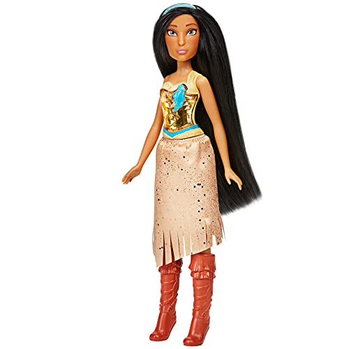 最高の ポカホンタス ディズニープリンセス 送料無料 Disney Princess Royal Shimmer Pocahontas Doll Fashion Doll With Skirt And Accessories Toy For Kids Ages 3 And Upポカホンタス ディズニープリンセス 着せ替え人形