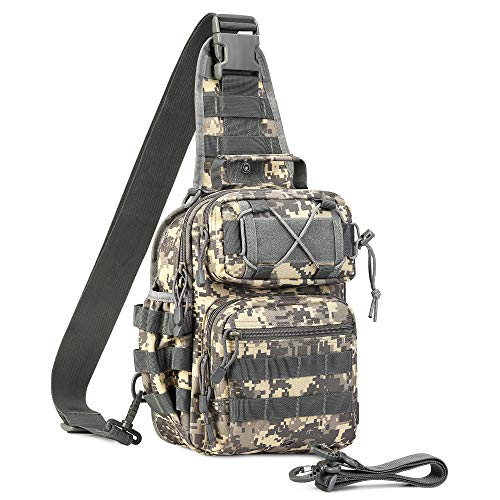 ミリタリーバックパック タクティカルバックパック サバイバルゲーム サバゲー アメリカ AmHoo Tactical Sling Bag Outdoor EDC Molle Backpack ACU Camouflageミリタリーバックパック タクティカルバックパック サバイバルゲーム サバゲー アメリカ