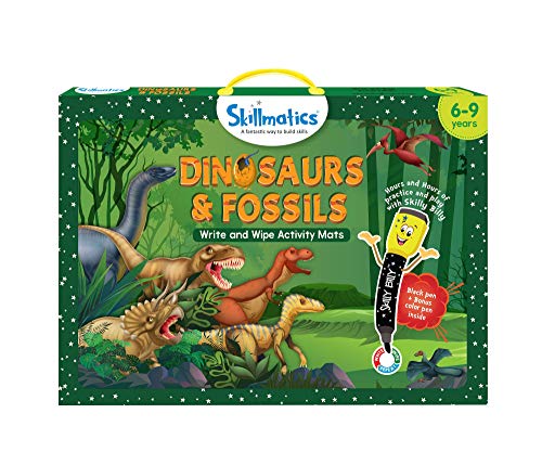 最大 Offクーポン Skillmatics スキルマティクス アメリカ 海外輸入 知育玩具 Educational Game Dinosaurs And Fossils Gifts Learning Tools For Kids Ages 6 9 Reusable Activity Matsskillmatics Fucoa Cl