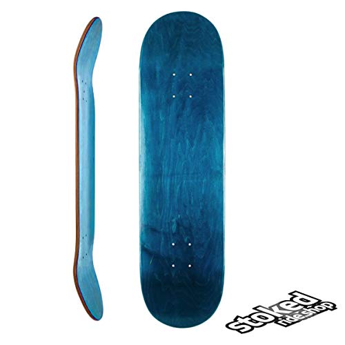 デッキ スケボー スケートボード 海外モデル 直輸入 Stoked Ride Shop Blank Skateboard Deck - Professional Canadian Maple Blank Skateboard Decks Made in Mexico - (7.75