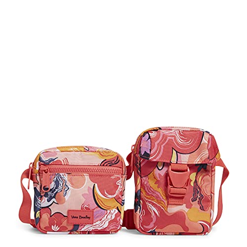 ヴェラブラッドリー ベラブラッドリー アメリカ フロリダ州マイアミ 日本未発売 Vera Bradley Women Recycled Lighten Up Reactive Convertible Belt Bag Sling Crossbody Bag, Rosa Agaヴェラブラッドリー ベラブラッドリー アメリカ フロリダ州マイアミ 日本未発売