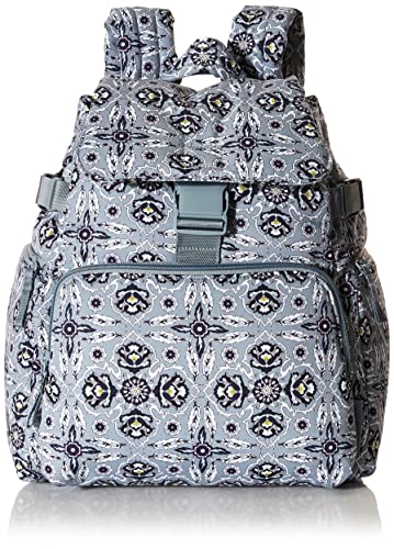 ヴェラブラッドリー ベラブラッドリー アメリカ フロリダ州マイアミ 日本未発売 Vera Bradley Women's Cotton Utility Backpack, Plaza Tile - Recycled Cotton, One Sizeヴェラブラッドリー ベラブラッドリー アメリカ フロリダ州マイアミ 日本未発売｜angelica