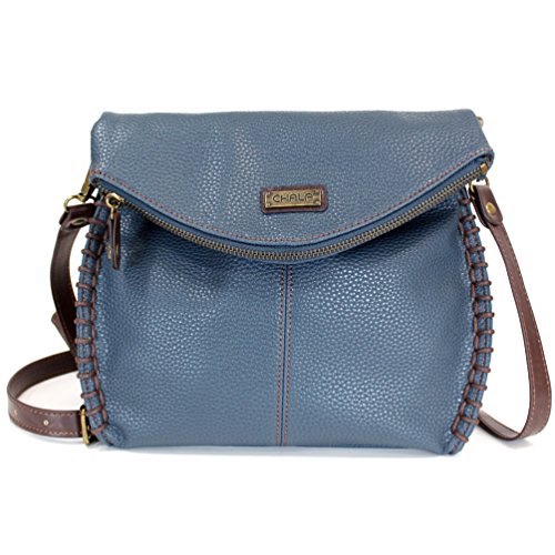 chala バッグ パッチ カバン かわいい CHALA Charming Crossbody Bag - Flap Top and Metal Key Charm in Navy Blue, Cross-Body or Shoulder (Coin Purse_ Bag Only)chala バッグ パッチ カバン かわいい
