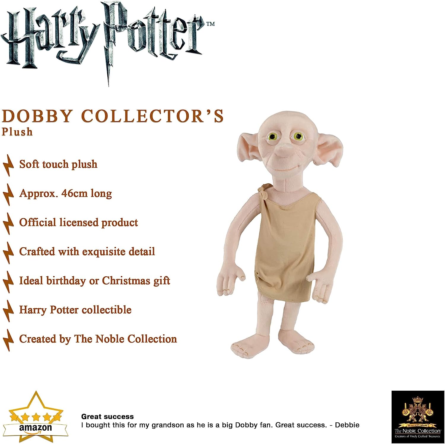 セール ハリー ポッター アメリカ直輸入 おもちゃ 玩具 Harry Potter Dobby Collector Plushハリー Gefert Com Br