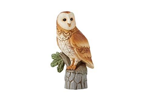 エネスコ Enesco 飾りつけ 室内装飾 外国で模範例 亜米利加 Enesco Jim Shore Heartwood Creek Barn Owl Bird Figurine, 6 Inch, Multicolorエネスコ Enesco 飾りつけ 室内装飾 外国で模範例 亜米利加