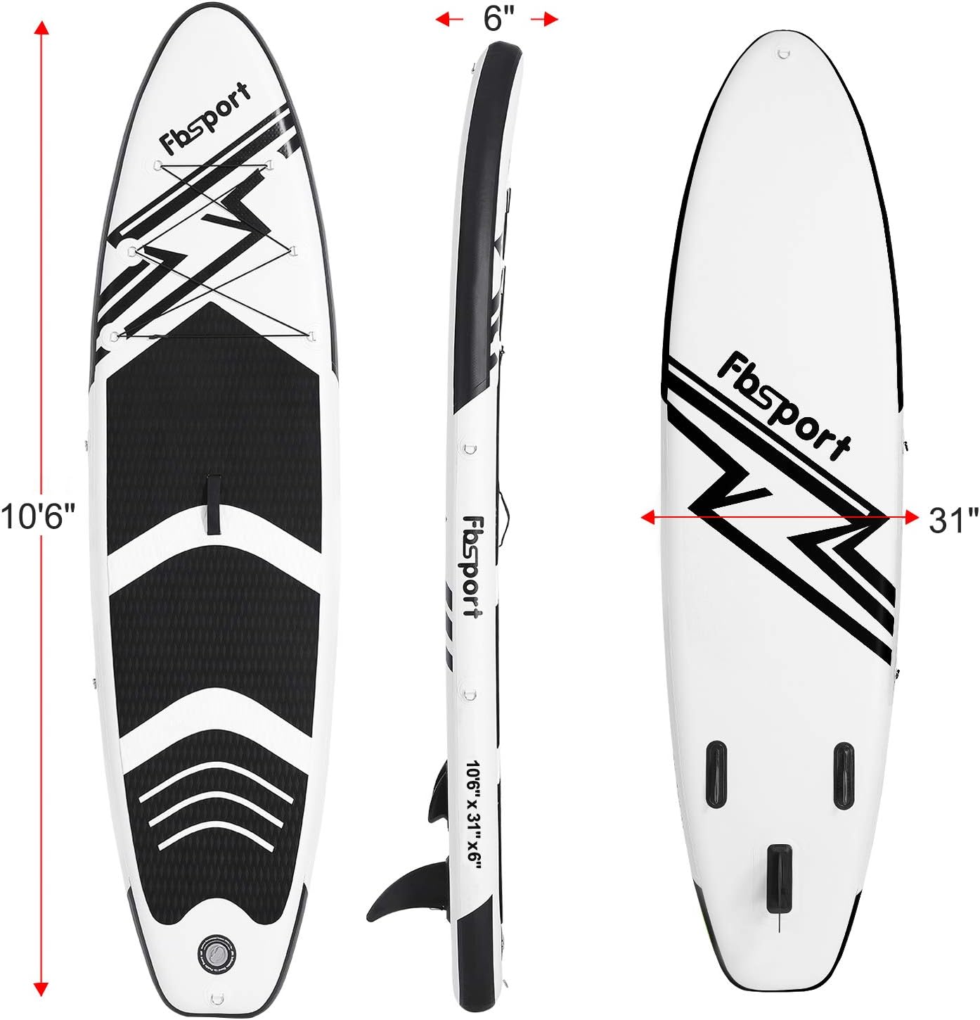 男性に人気 スタンドアップパドルボード マリンスポーツ サップボード Supボード Fbsport 10 6 Premium Stand Up Paddle Board Yoga With Durable Sup Accessories Carry Bag Wiスタンドアップパドルボード Qdtek Vn