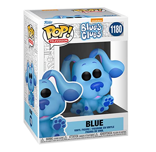 ファンコ FUNKO フィギュア 人形 アメリカ直輸入 Funko Nickelodeon Blues Clues Pop! Television Blue (Flocked) Vinyl Figureファンコ FUNKO フィギュア 人形 アメリカ直輸入｜angelica