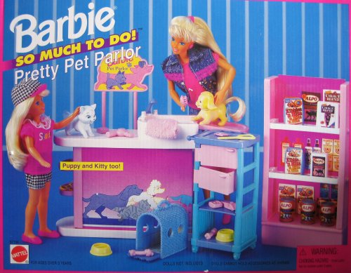 バービー バービーあやつり人形 67151 Barbie So Much To Do! Pretty Pet Parlor Playset (1995 Arcotoys, Mattel)バービー バービーあやつり人形 67151