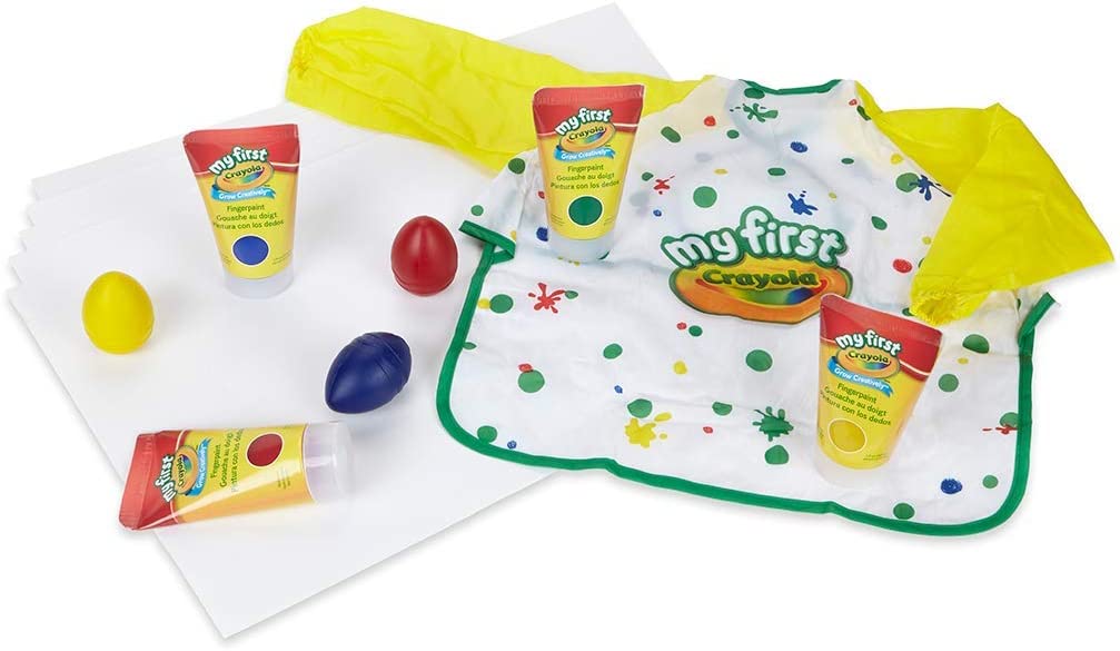 超安い クレヨラ アメリカ 海外輸入 知育玩具 Crayola My First Scribbler Bundle Toddler Paint Set With Egg Crayons Gift Multicolorクレヨラ Fucoa Cl
