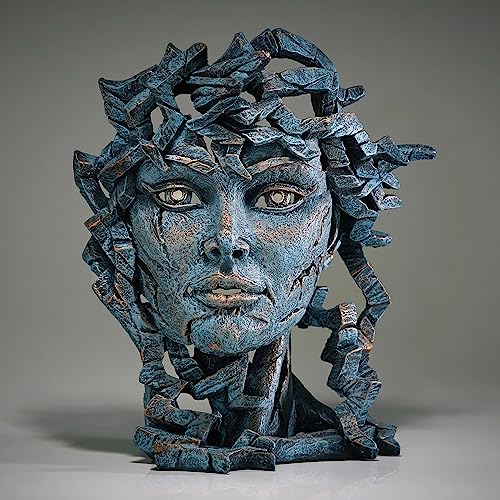 エネスコ Enesco 飾りつけ 室内装飾 外国でひな形 亜米利加 Enesco Edge Sculpture Venus Face Bust Figurine, 14.76 Inch, Greenエネスコ Enesco 飾りつけ 室内装飾 外国でひな形 亜米利加