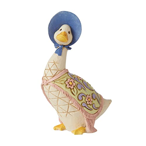 エネスコ Enesco 飾りつけ 室内装飾 外国でひな形 亜米利加 Enesco Beatrix Potter by Jim Shore Jemima Puddle-Duck Miniature Figurine, 4.13 Inch, Multicolorエネスコ Enesco 飾りつけ 室内装飾 外国でひな形 亜米利加