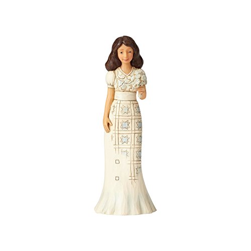 エネスコ Enesco 飾りつけ 室内装飾 外国でひな形 亜米利加 Enesco Jim Shore Heartwood Creek Girl Holding Flowers インチ Handエネスコ Enesco 飾りつけ 室内装飾 外国でひな形 亜米利加
