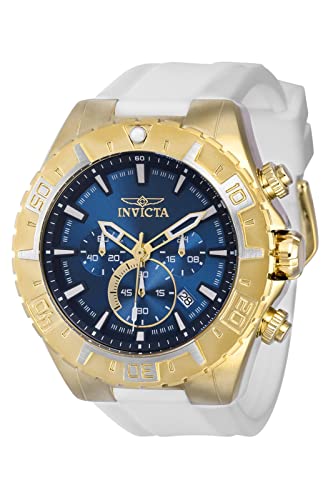 ウオッチ インヴィクタ インビクタ メンズ Invicta Men\u0027s Aviator 49粍 Silicone Chronograph Quartz Watch, White (Model: 37800)ウオッチ インヴィクタ インビクタ メンズ