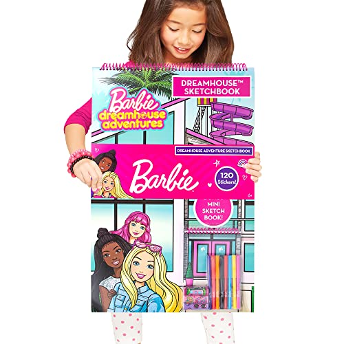 バービー バービー人形 Barbie Dreamhouse Adventures Dreamhouse Sketchbook ? Jumbo Coloring Book and Friends Spiral Activity Book for Kids Ages 6 バービー バービー人形