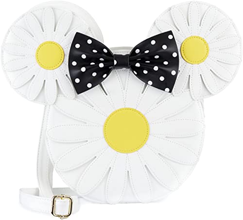 ラウンジフライ アメリカ 日本未発売 バッグ コラボ Loungefly Disney Minnie Mouse Daisy Large Crossbodyラウンジフライ アメリカ 日本未発売 バッグ コラボ