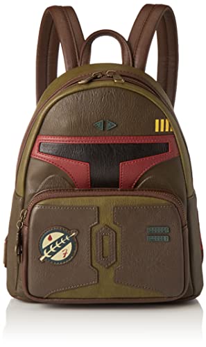 ラウンジフライ アメリカ 日本未発売 バッグ コラボ Loungefly Star Wars Boba Fett No Good To Me Dead Cosplay Womens Double Strap Shoulder Bag Purseラウンジフライ アメリカ 日本未発売 バッグ コラボ｜angelica