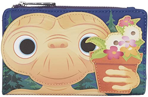 待ち合い室飛球 亜米利加 日本未発売 紙入れ ウォレット Loungefly ET Flowers Pot Flap Wallet待ち合い室飛球 亜米利加 日本未発売 紙入れ ウォレット