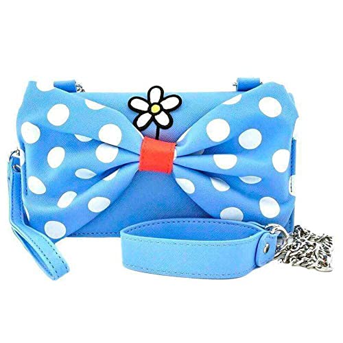 ラウンジフライ アメリカ 日本未発売 バッグ コラボ Loungefly Retro, Blue/White/Redラウンジフライ アメリカ 日本未発売 バッグ コラボ