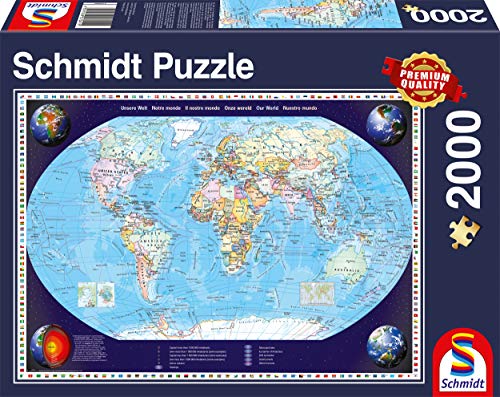 ジグソーパズル 海外製 アメリカ SCHMIDT Our World Jigsaw Puzzle, 2000-Pieceジグソーパズル 海外製 アメリカ｜angelica