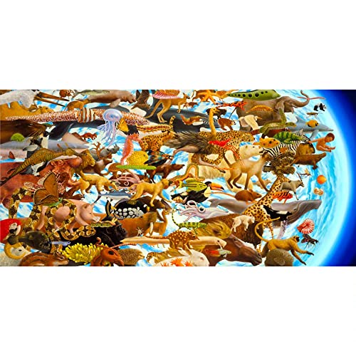 ジグソーパズル 海外製 アメリカ Charles Lynn Bragg: Space Race 2000-Piece Jigsaw Puzzle (Pomegranate) 40