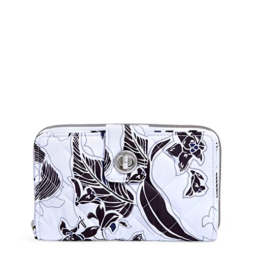 ヴェラブラッドリー ベラブラッドロバート・エドワード・リー 亜米利加 日本未発売 銭入れ Vera Bradley Women\u0027s Performance Twill Turnlock Wallet With RFID Protection, Twilight Garden, One Sizeヴェラブラッドリー ベラブラッドロバート・エドワード・リー 亜米利加 日本未発売 銭入れ