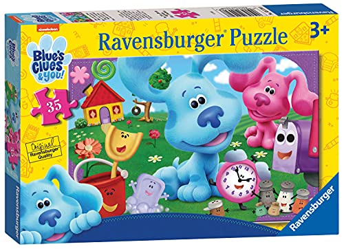 ジグソーパズル 海外製 アメリカ Ravensburger Blue's Clues 35 Piece Jigsaw Puzzle for Kids Age 3 Years Upジグソーパズル 海外製 アメリカ｜angelica