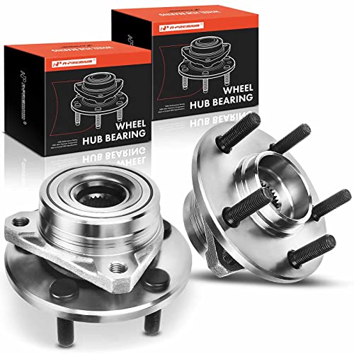 A-Premium Front Wheel Bearing & Hub Assembly - 4-Lug, Fits Nissan Versa 2007-2011 Non-ABS Models